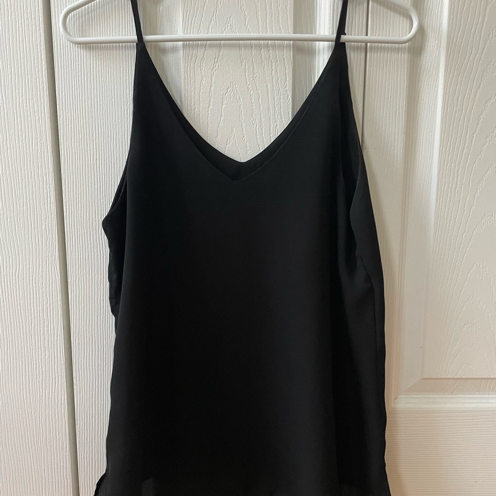 Elegant Black Women's Tank Top